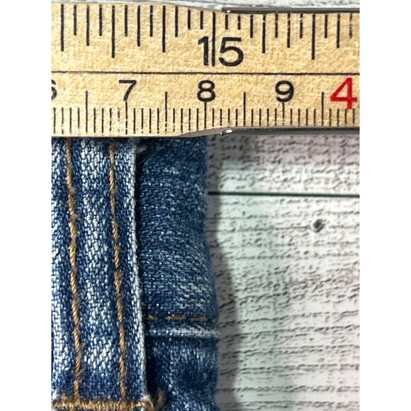 Chaps Katelyn Bootcut Blue Denim Mid Rise Stretch Jeans Size 4 - Picture 4 of 9